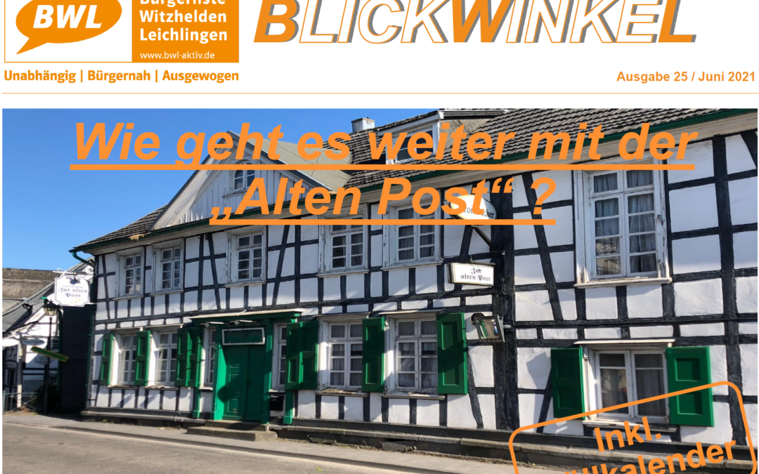 Blickwinkel Ausgabe 25