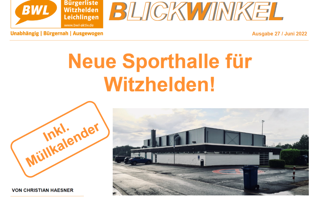 Blickwinkel Ausgabe 27