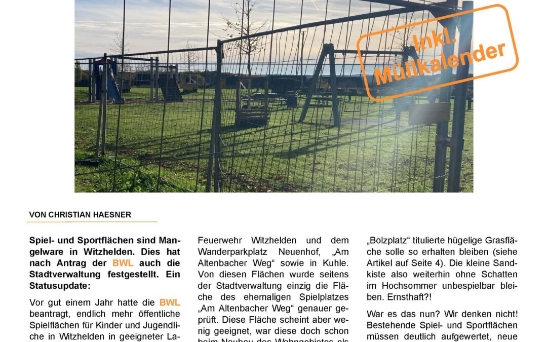 Blickwinkel Ausgabe 30